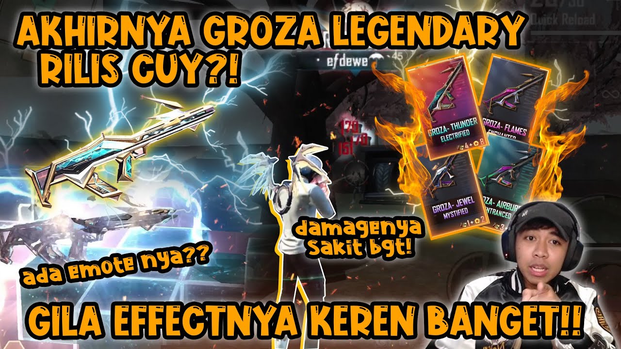 AKHIRNYA GROZA INCUBATOR LEGENDARY RILIS?! EFEKNYA KAYA 2JT CUY!!