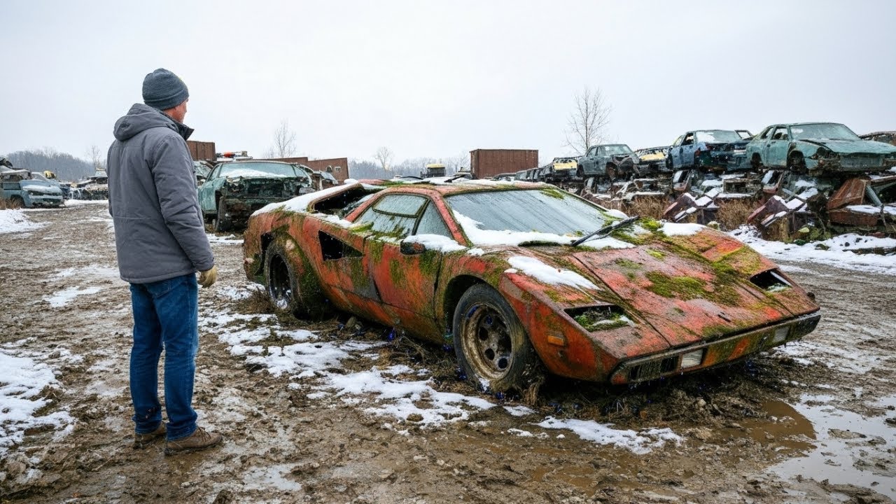 ASMR Car Restoration Full Rebuild of Lamborghini Countach LP400 1978 | From Abandoned to Brand New