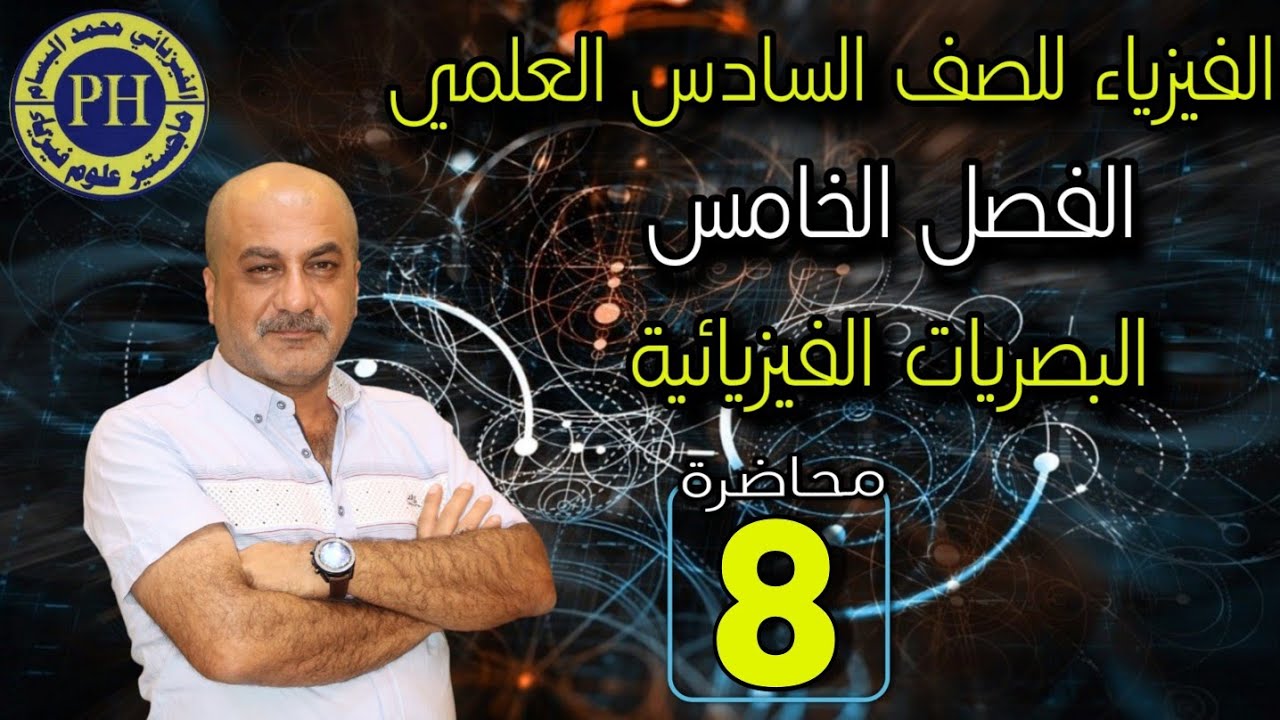 الفصل 5 | البصريات الفيزيائية -م8 مسائل الحيود