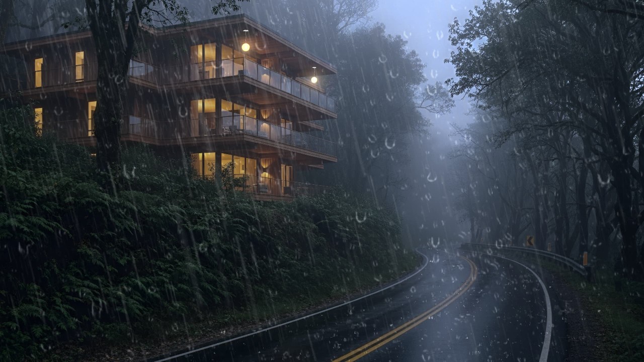 Fall Asleep Faster to Heavy Rain & Thunder | Relaxing Tin Roof Sounds with Cozy Rain Ambience ⛈️