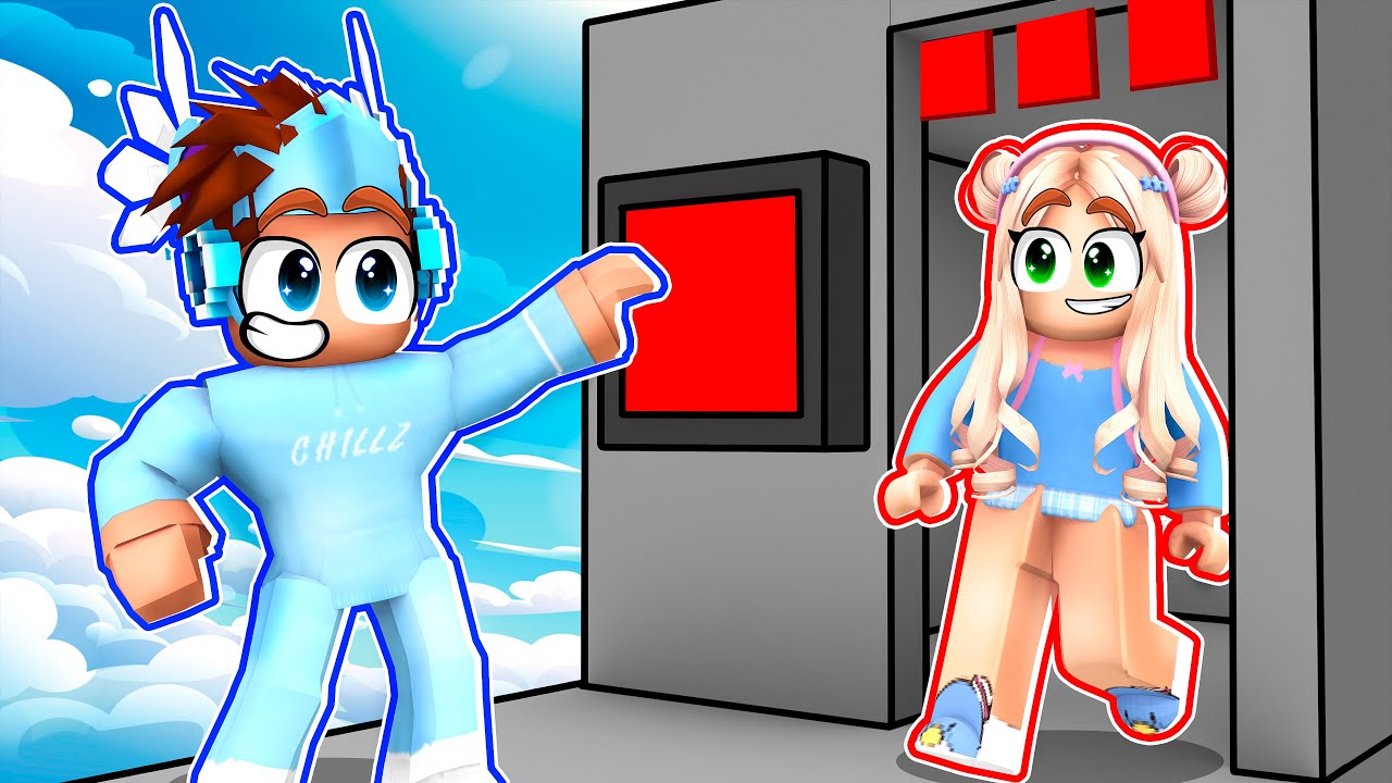 Carrying My Girlfriend in 2 Player Teamwork Games... (Roblox)