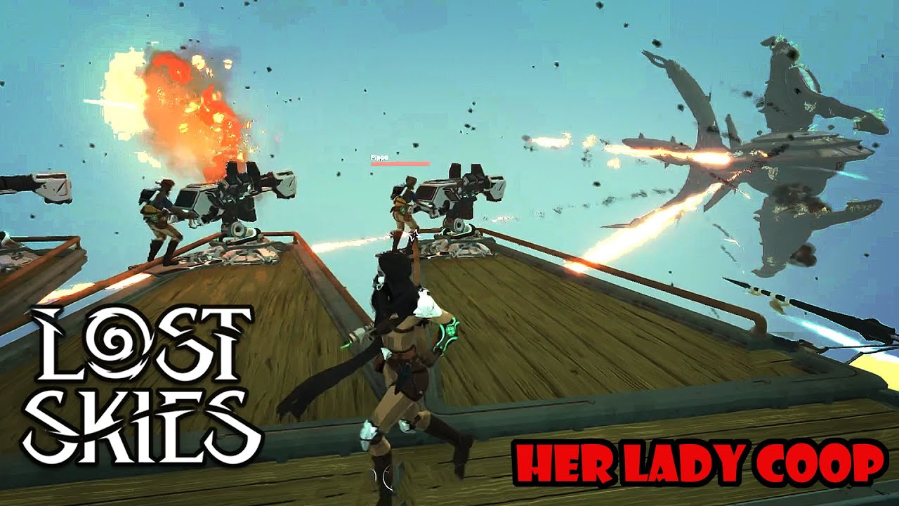 Lost Skies Her lady COop (with Pops)