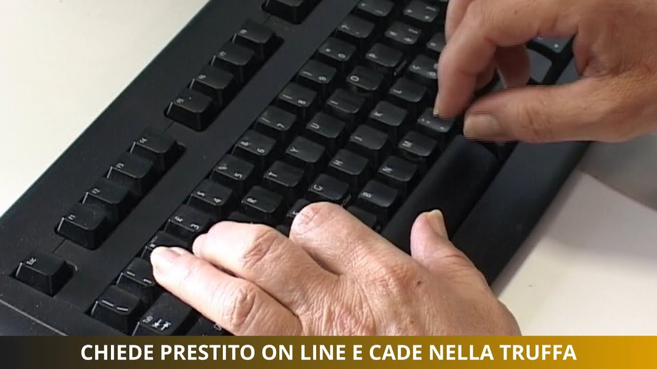 Chiede prestito on line e cade nella truffa