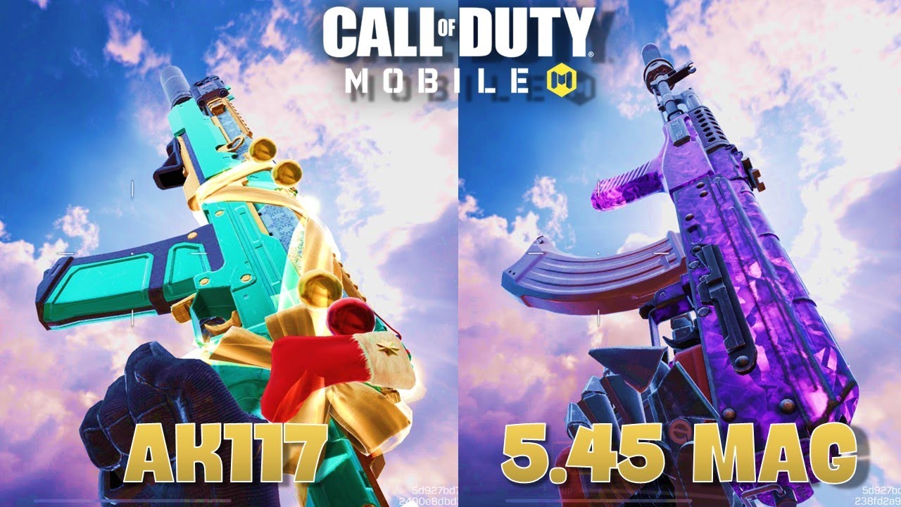 COD Mobile AK117 VS AK47 5.45 MAG