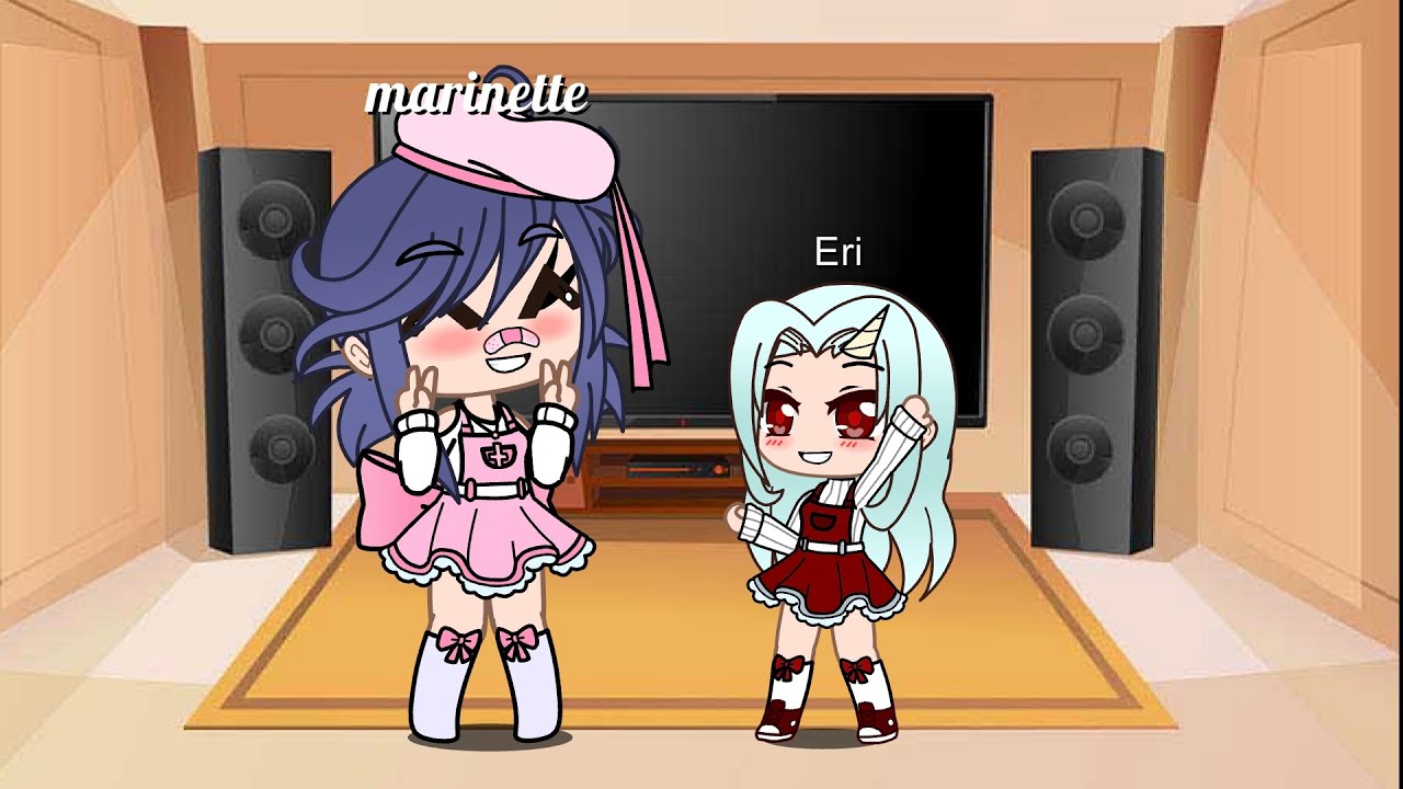 MLB reacts to marinette as eri (not original)