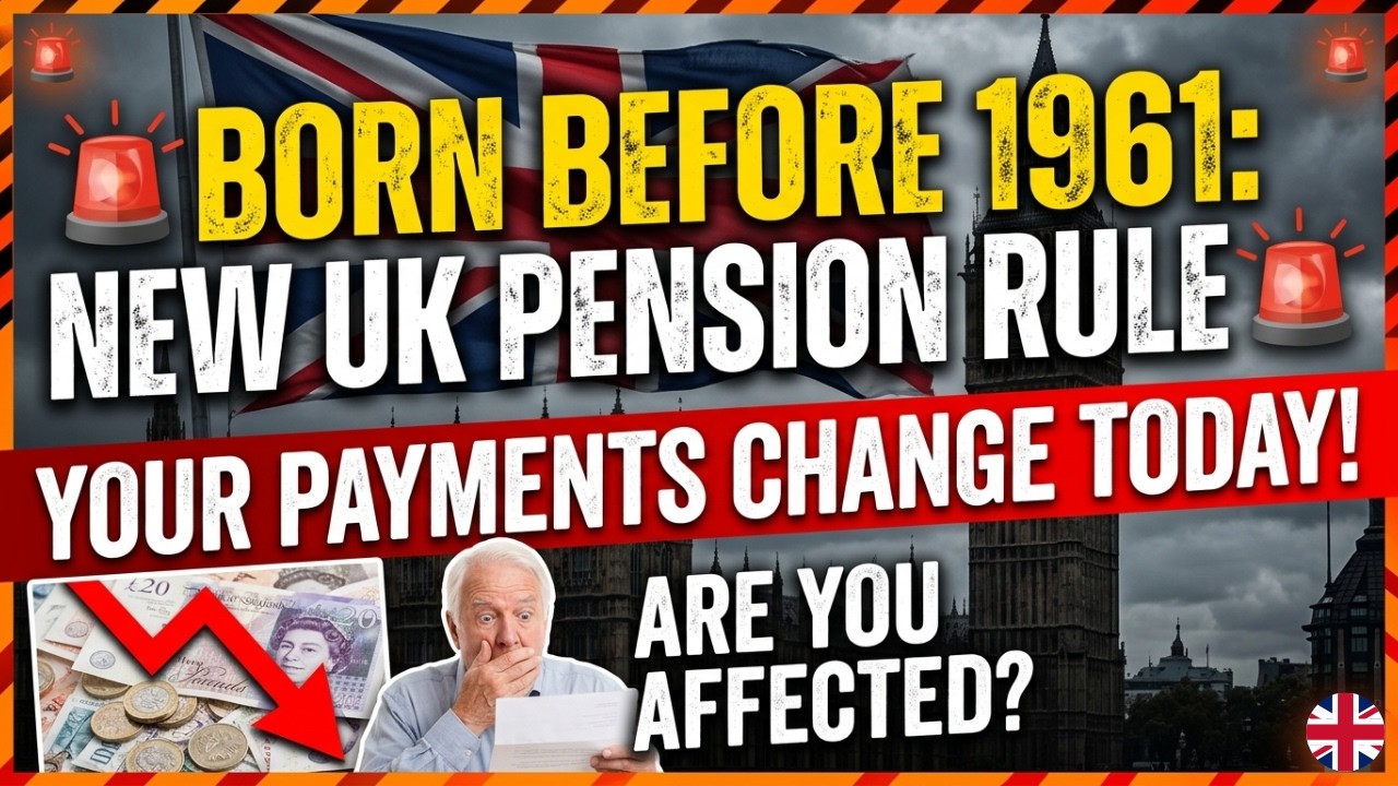 🚨 Born Before 1961 New UK Pension Rule Could Change Your Payments TODAY!