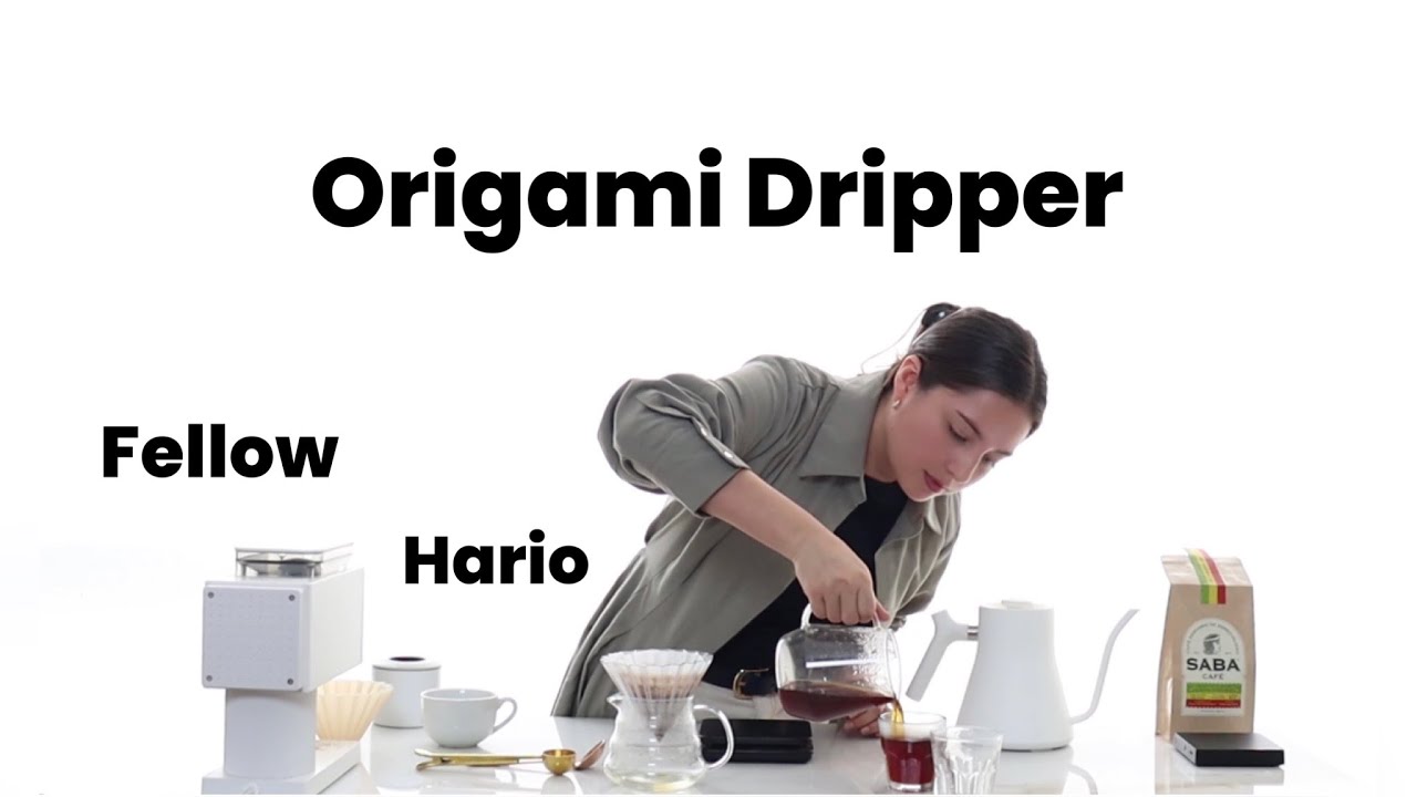 La Ciencia del Caf&eacute; Perfecto: Usando Origami Dripper Acomp&aacute;&ntilde;ame a Preparar - Variaci&oacute;n del V60