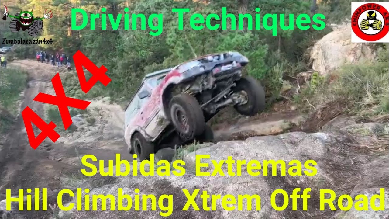 SUBIDAS EXTREMAS, HILL CLIMBING XTREM OFF ROAD, T&eacute;cnicas de conducci&oacute;n 4X4 Top 🔝 Driving Techniques
