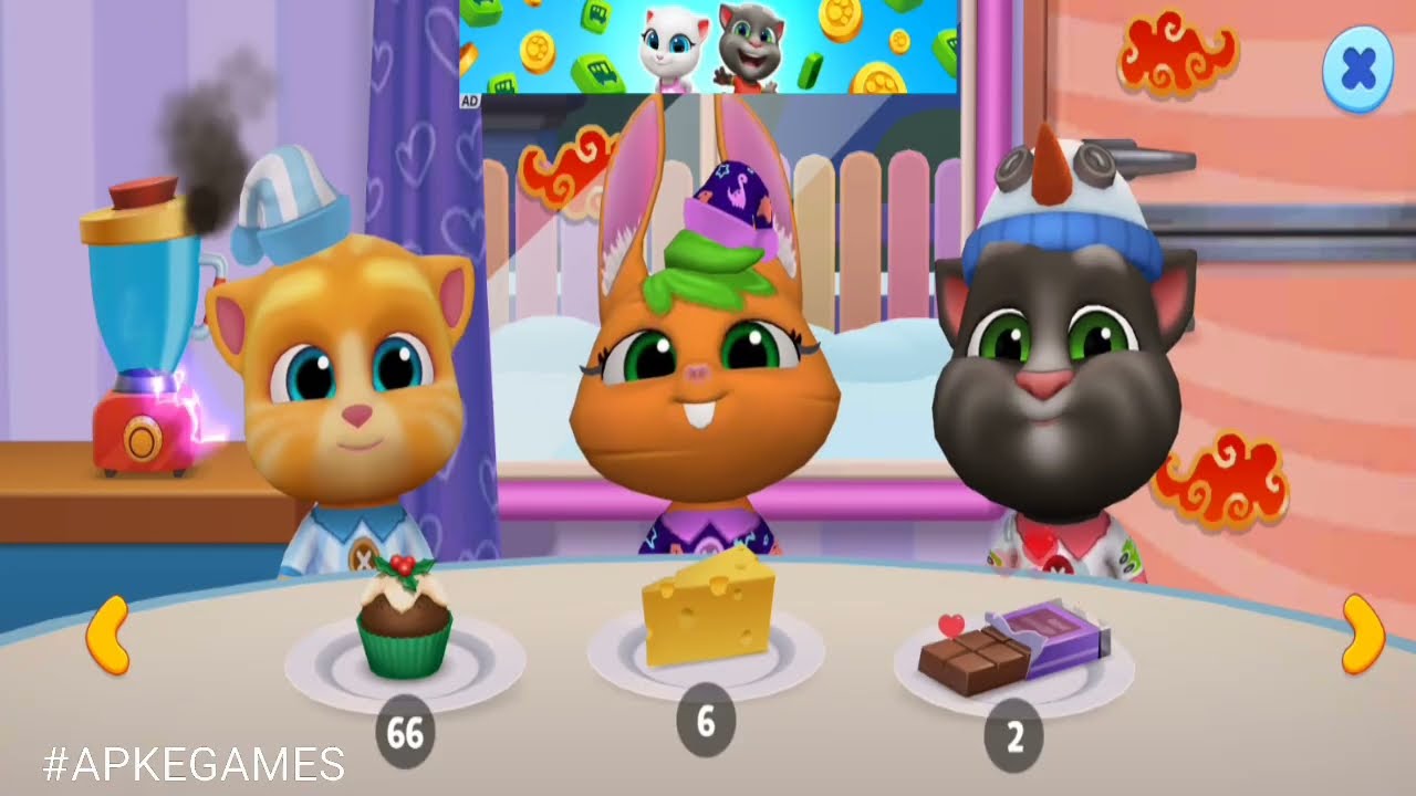 My Talking Tom Friends Gameplay Android ios 