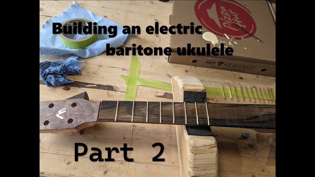 Building an electric baritone ukulele - part 2