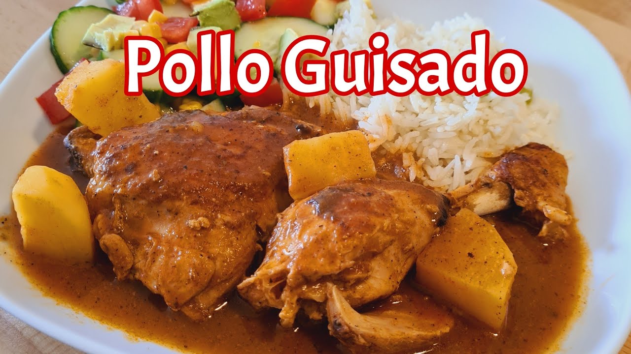 TRADICIONAL POLLO GUISADO SALVADOREÑO