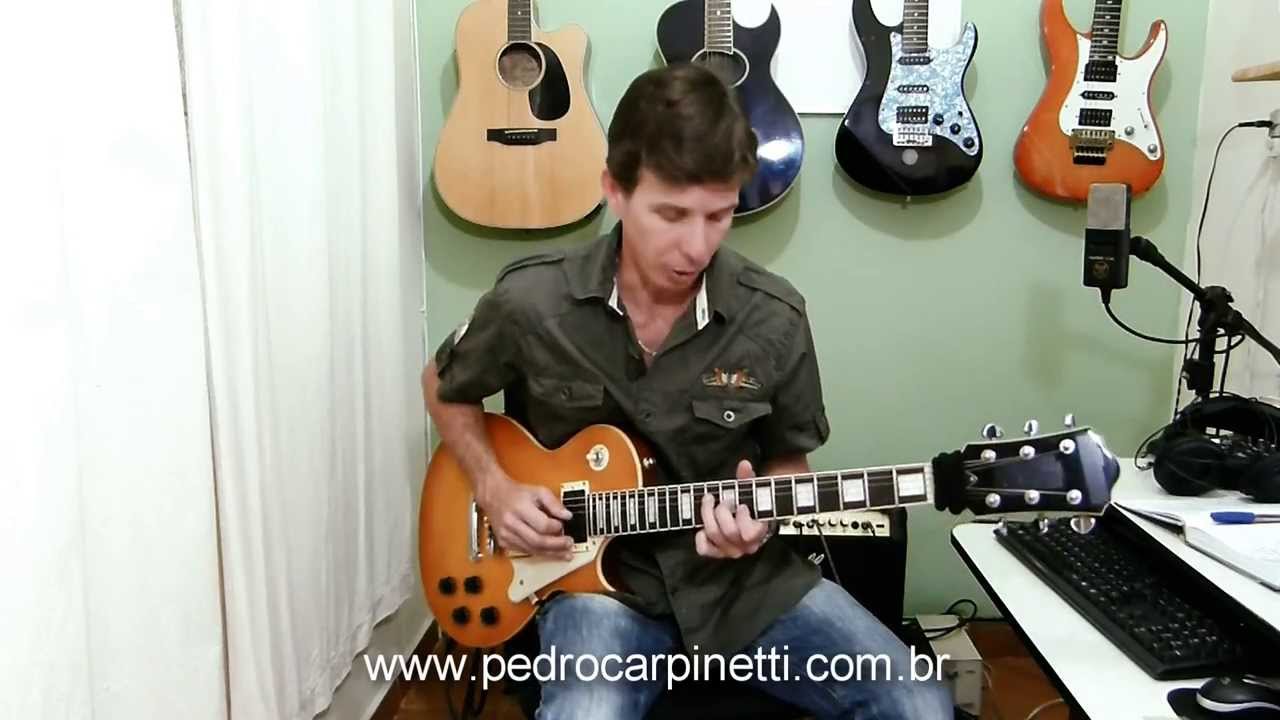 Video Aula Guitarra Tríades Superiores Dicas Pedro Carpinetti