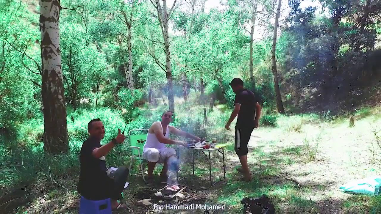 Maginot mon bled شلالة العذاورة من السماء
