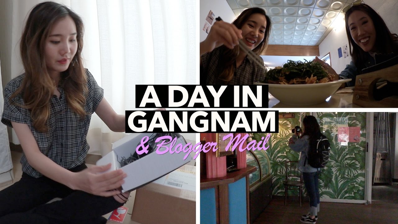 Trying New Restaurants and Cafes in Gangnam + Blogger Mail!
