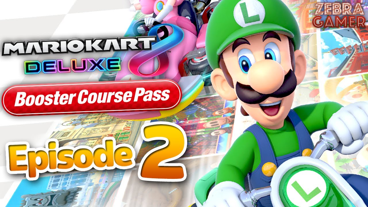 Mario Kart 8 Deluxe Booster Course Pass Gameplay Walkthrough Part 2 - Lucky Cat Cup!