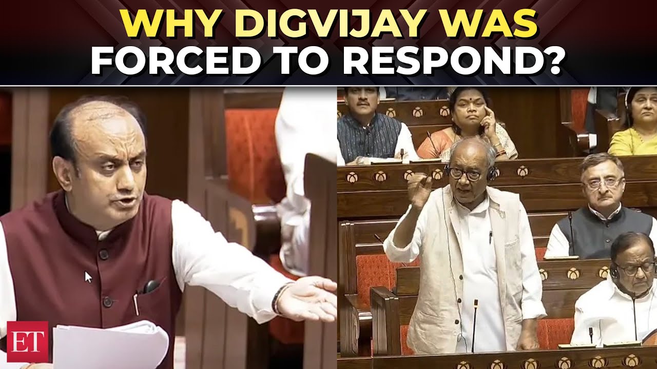 Sudhanshu Trivedi's stunning speech on Waqf (Ammdt) Bill: Digs at Digvijay SIngh, Algebra and more