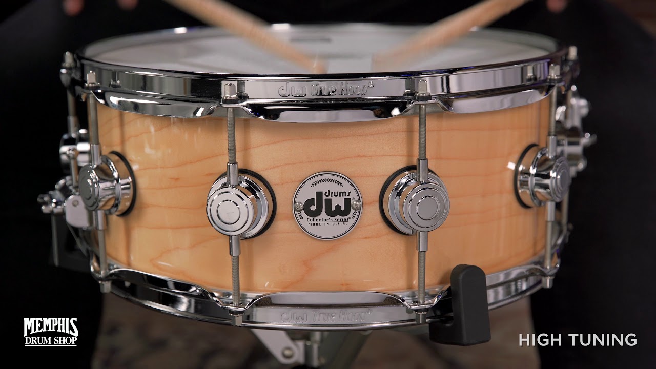 DW 14x5.5 Collector's Series Maple Snare Drum - Natural Lacquer (DRLC5514SSC-NM)