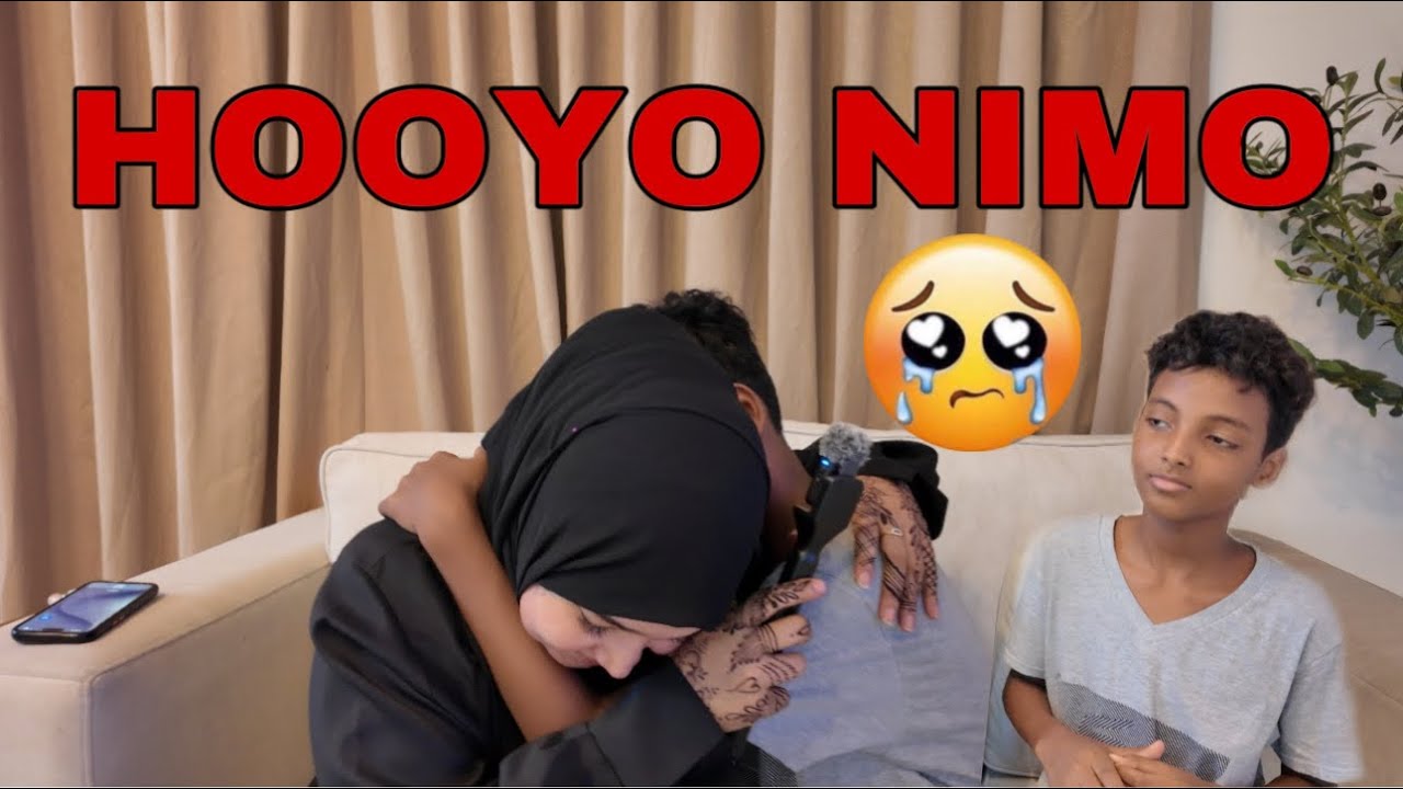 HOOYO NIMO ILYAAS KAMA FILEYN CALOOSHA AYAA IHURTAY MARKOO IISHEEGAY 😭
