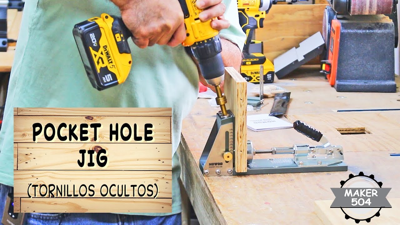 POCKET HOLE JIG (Tornillos Ocultos)