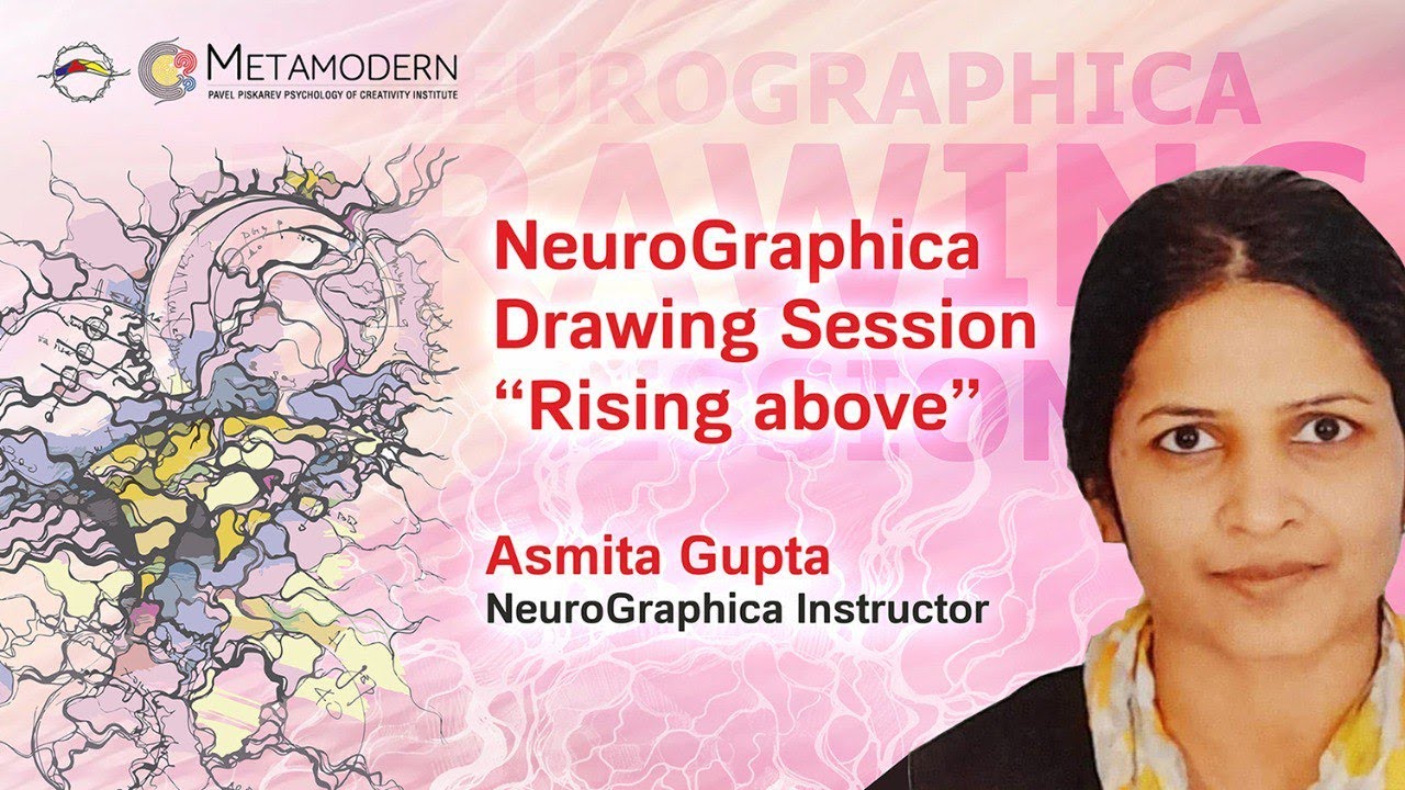 Drawing session with Asmita Gupta, Neurographica®️instructor