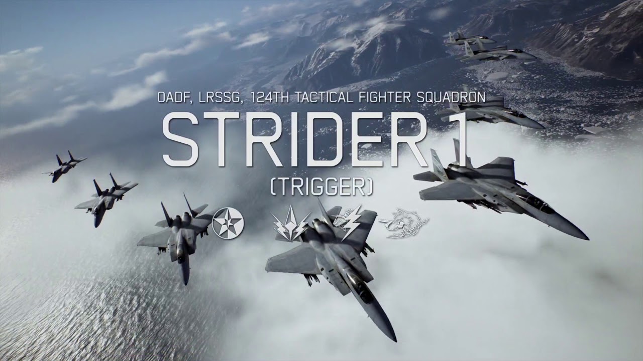 Представление всех эскадрилий &mdash; Ace Combat 7: Skies Unknown (2019)