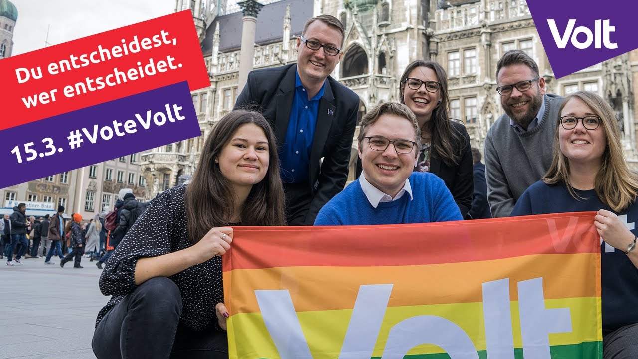 Volt München Wahlspot Kommunalwahlen 2020 I Zukunft. Made in Europe I #VoteVolt