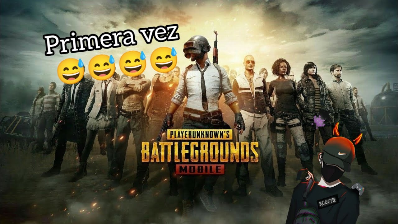 jugando por primera vez el Pubg Mobile