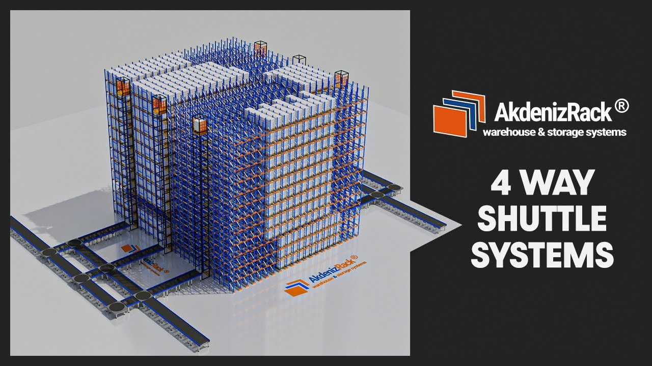 AkdenizRack - 4 Way Shuttle Systems