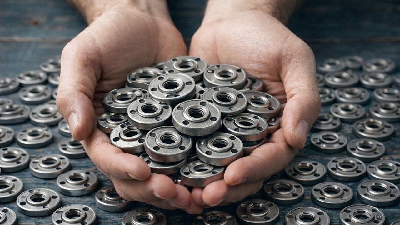 Не выбрасывайте фланец от угловой шлифовальной машины! Только 1% знают его секретное применение 🔥