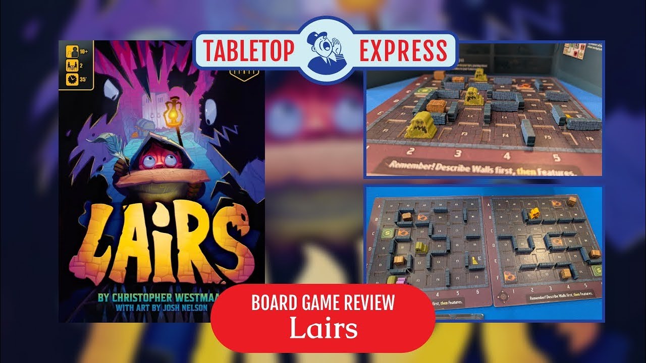 Board Game Review | Lairs by KTBG