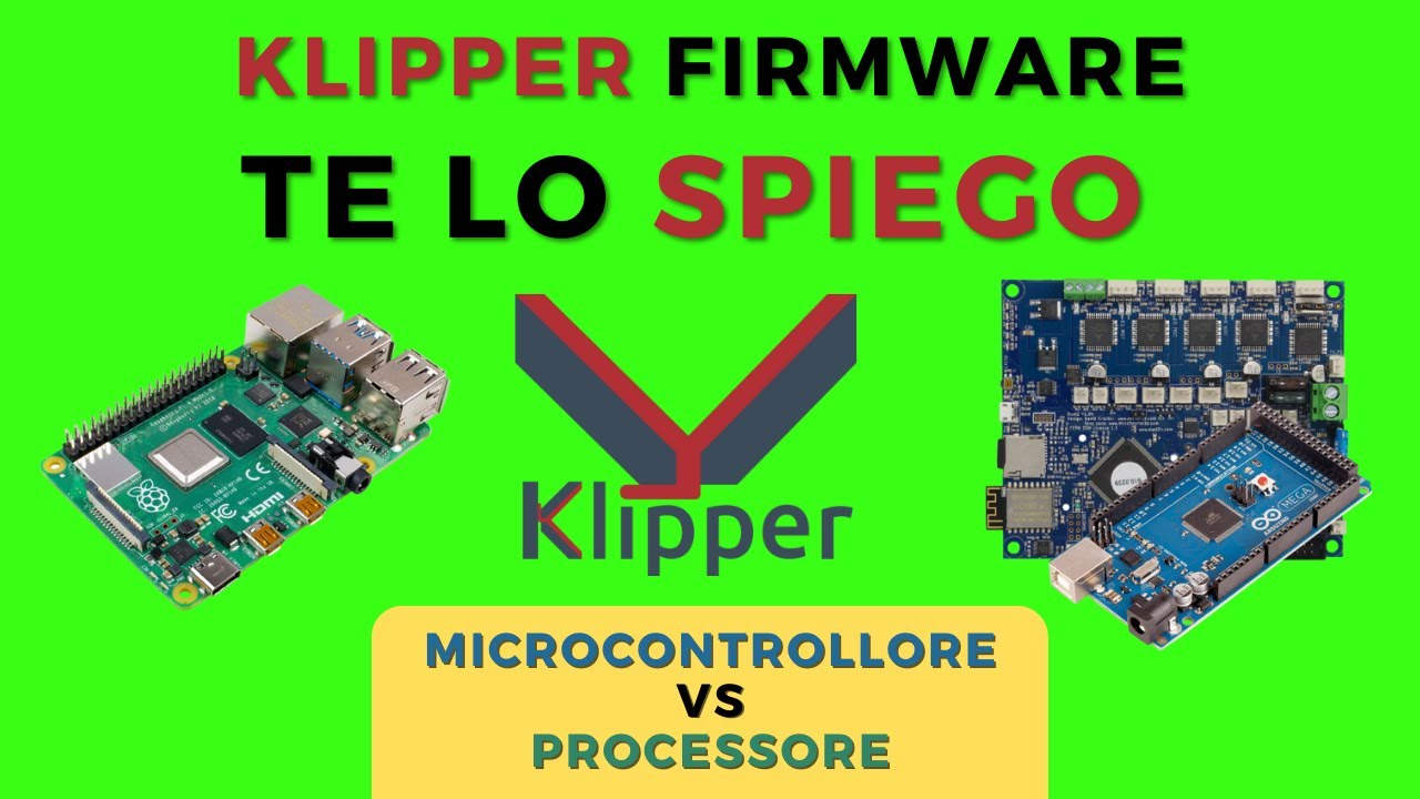 KLIPPER Firmware stampa 3D: Cos'&egrave; ? Come Funziona? Fluidd/Mainsail e Moonraker, Pregi e difetti...