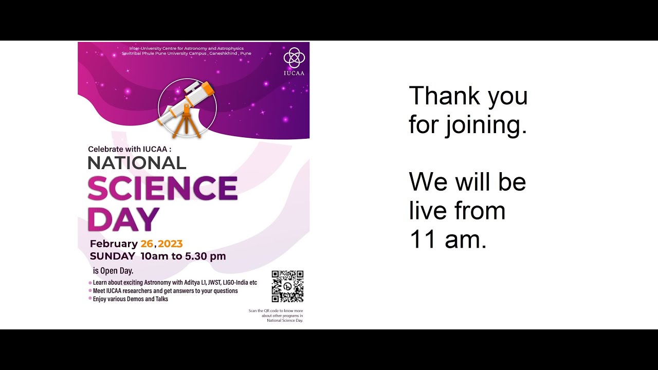 IUCAA National Science Day Celebrations 2023