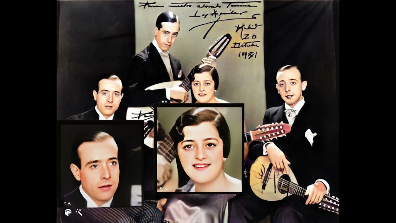 Cuarteto Aguilar - Recreaci&oacute;n con im&aacute;genes animadas