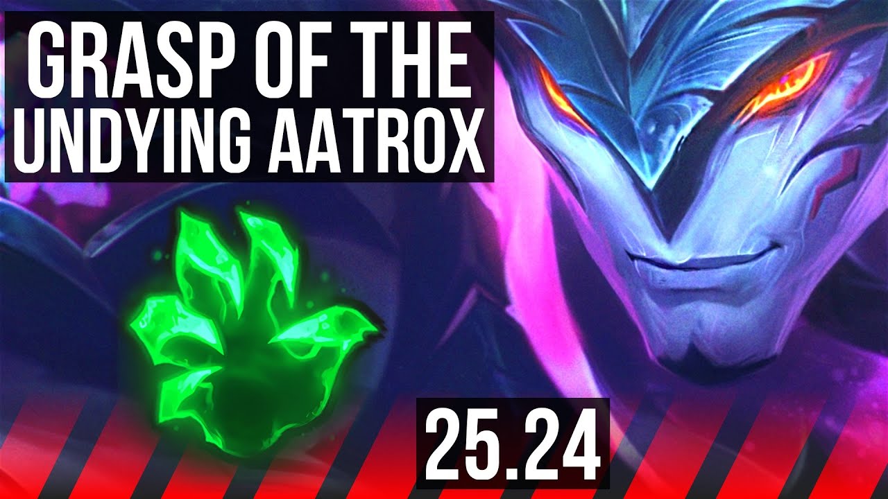 AATROX vs IRELIA (TOP) | Grasp Of The Undying | KR Master | 25.24