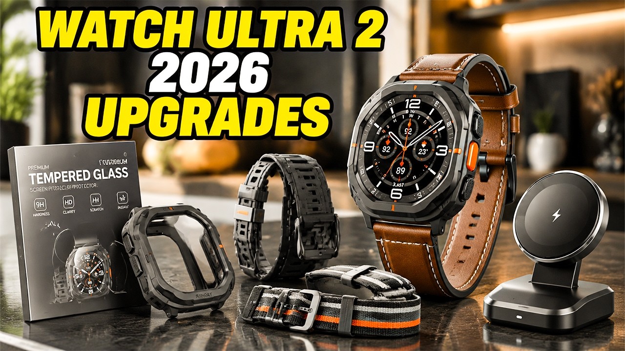 Топ-8 лучших аксессуаров для Galaxy Watch Ultra 2 2026 года, которые стоит купить в этом году🔥