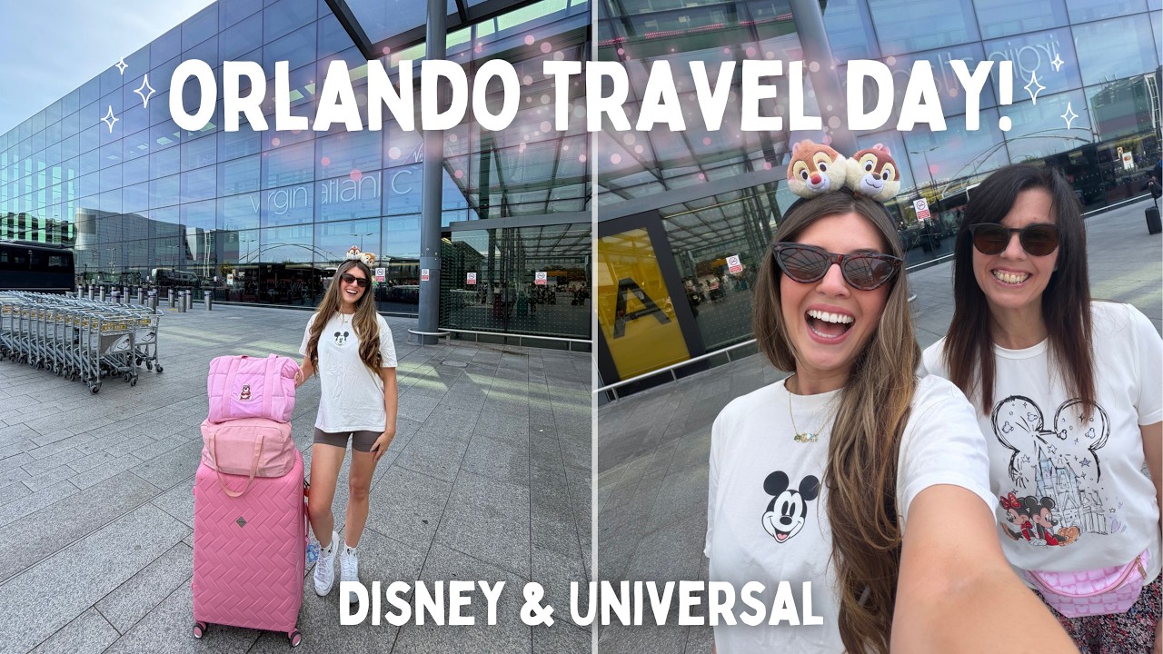 ✈️ ПУТЕШЕСТВИЕ В ОРЛАНДО! Перелет рейсом Virgin Atlantic в Диснейленд и Universal Studios 🇺🇸