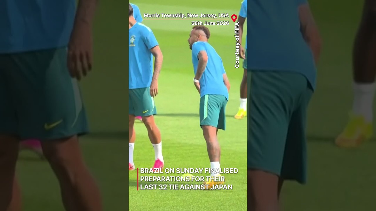 FIFA World Cup | Brazil Vs Japan | Neymar Steps Up Training As Brazil Prepare For The Knockout Stage