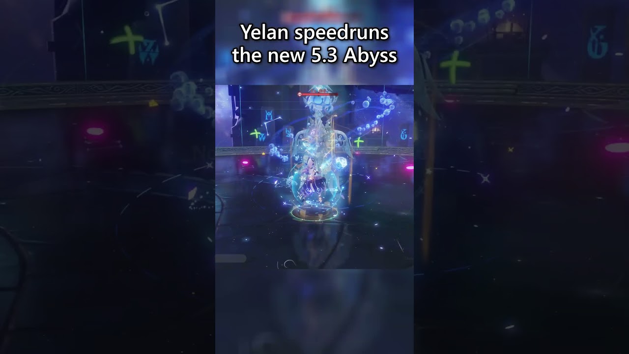 C6 Yelan and Citlali in 5.3 Abyss tophalf chamber 3