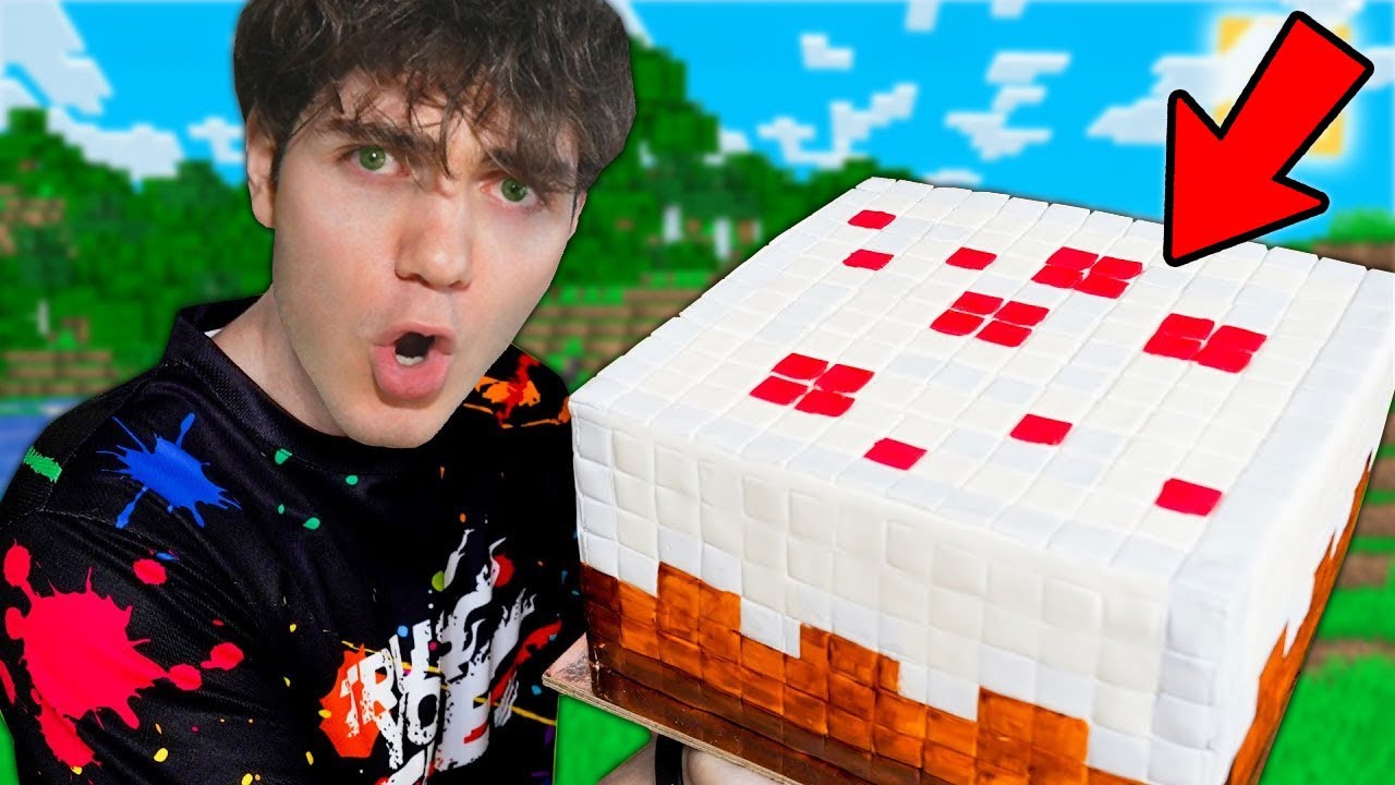 MANGIO I CIBI DI MINECRAFT nella VITA REALE!