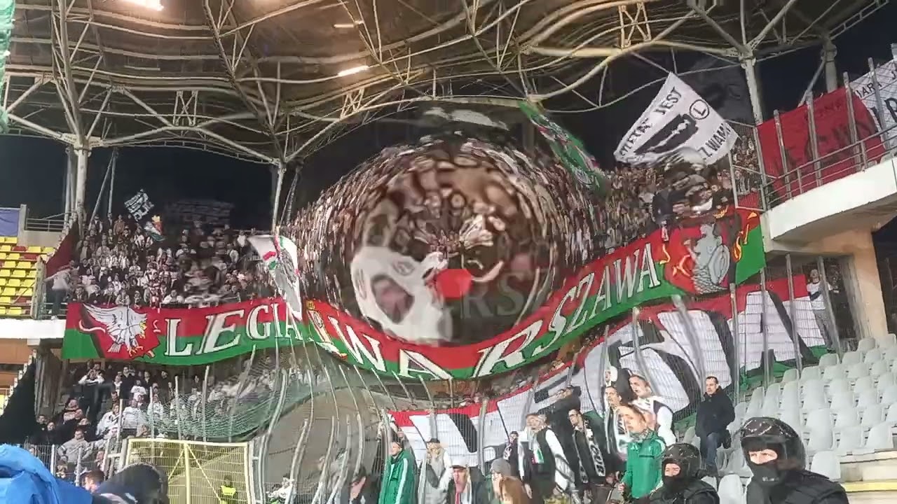 DOPING KIBICÓW LEGII NA MECZU Z KORONĄ W KIELCACH