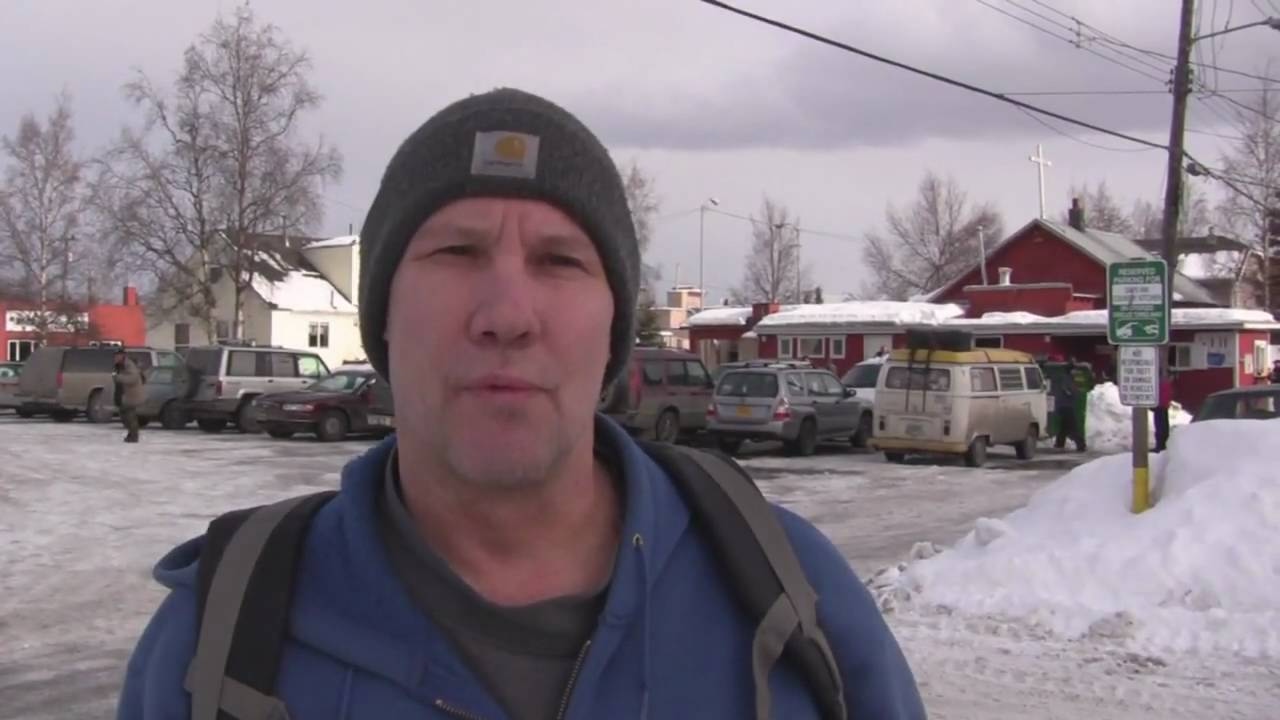 Homeless Man in Anchorage, Alaska Hoping Spring Will Bring More Jobs