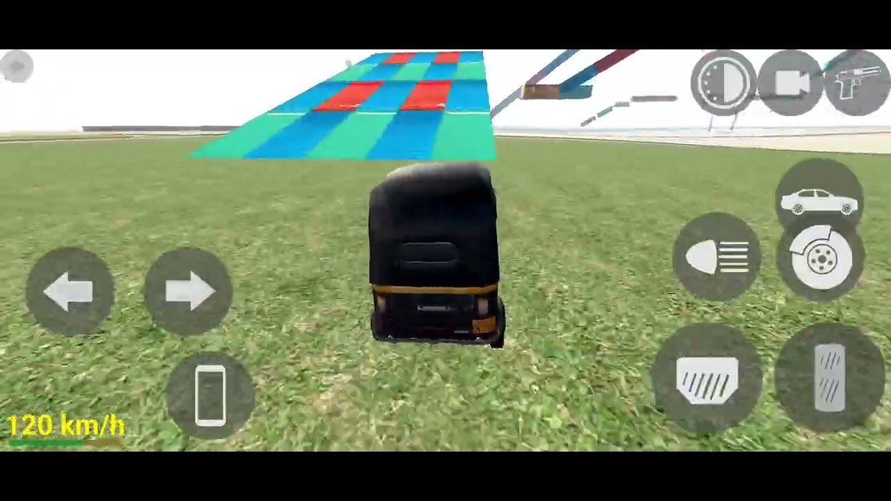 Flying auto. # Indian bike driving 3D.