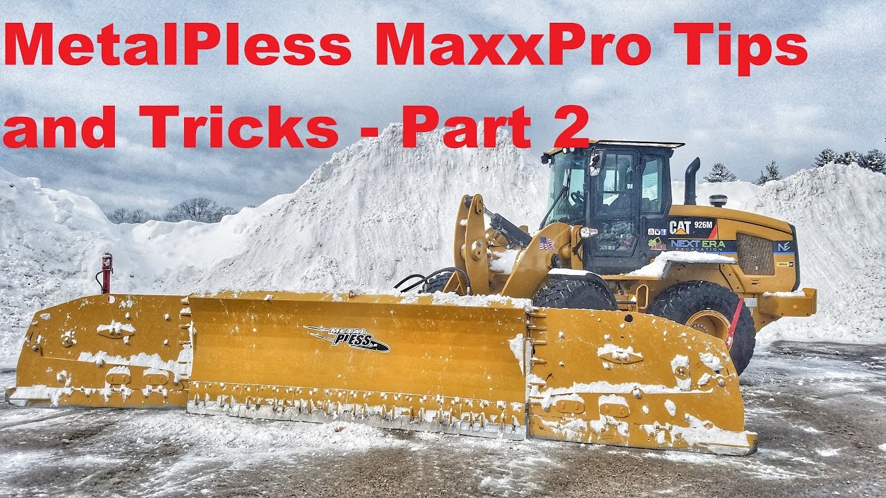 Снегоочиститель MetalPless MaxxPro — Советы и рекомендации — Часть 2