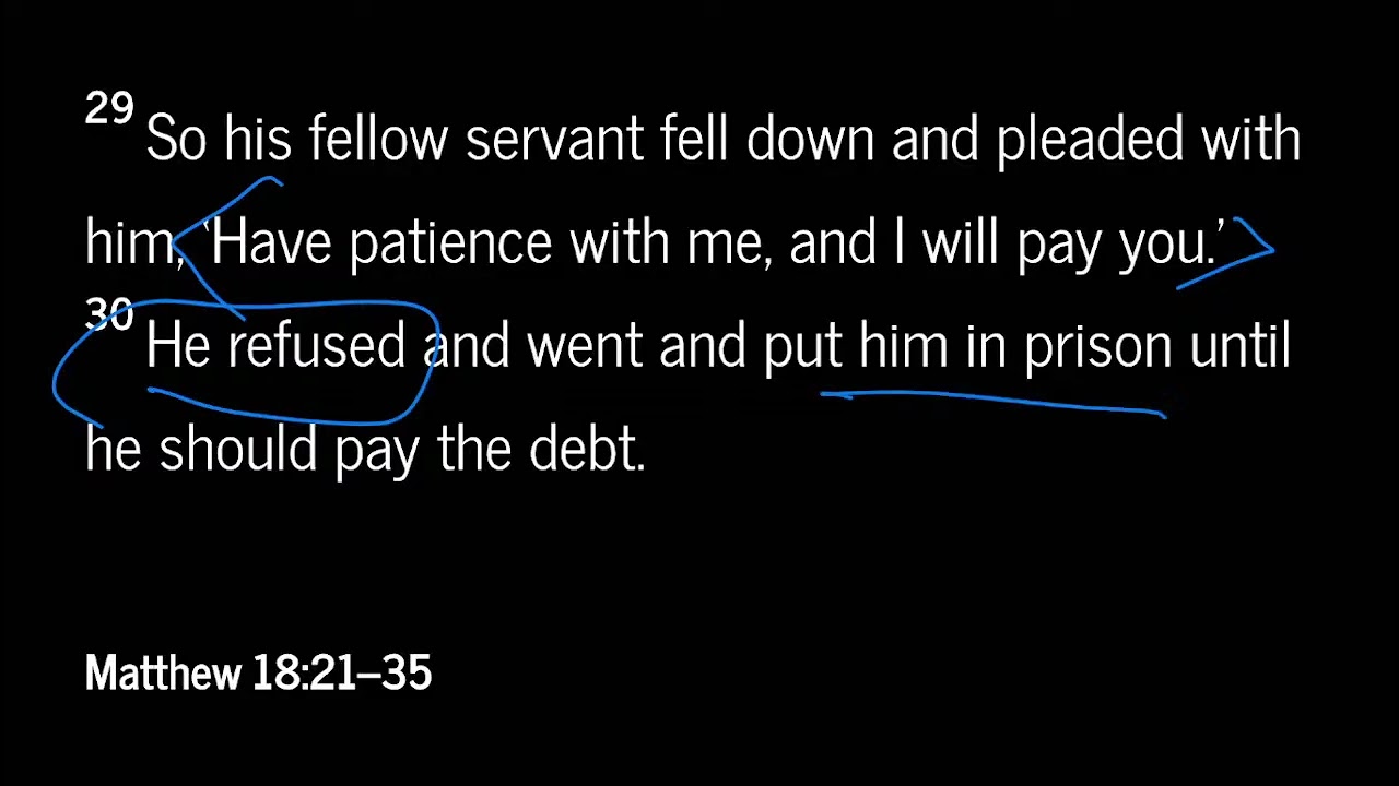 Matthew 18:21-35 (February 28, 2026) Morning Devotional