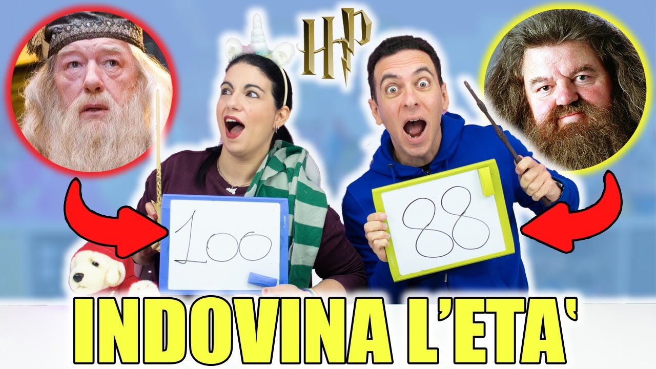 INDOVINA L'ETÀ DEI PERSONAGGI DI HARRY POTTER - Guess the age #19
