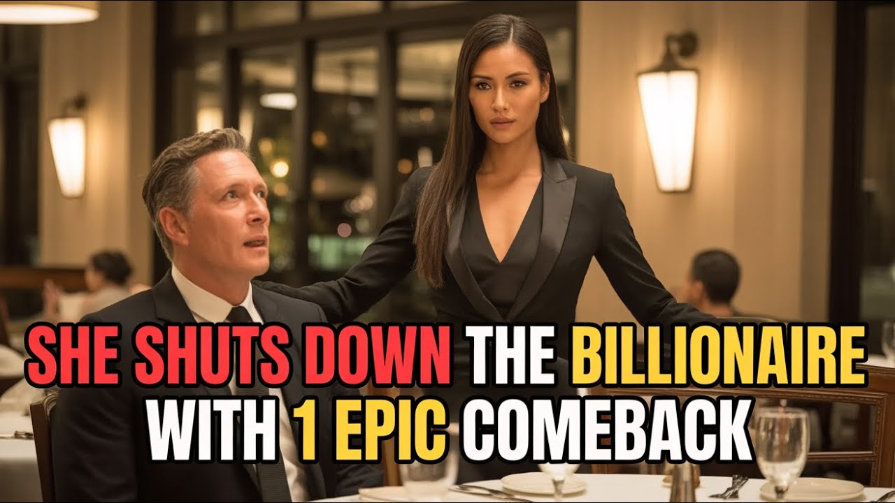 Billionaire Ridicules Black Waitress—You Won't Believe Her AMAZING Response That EXPOSED Him!