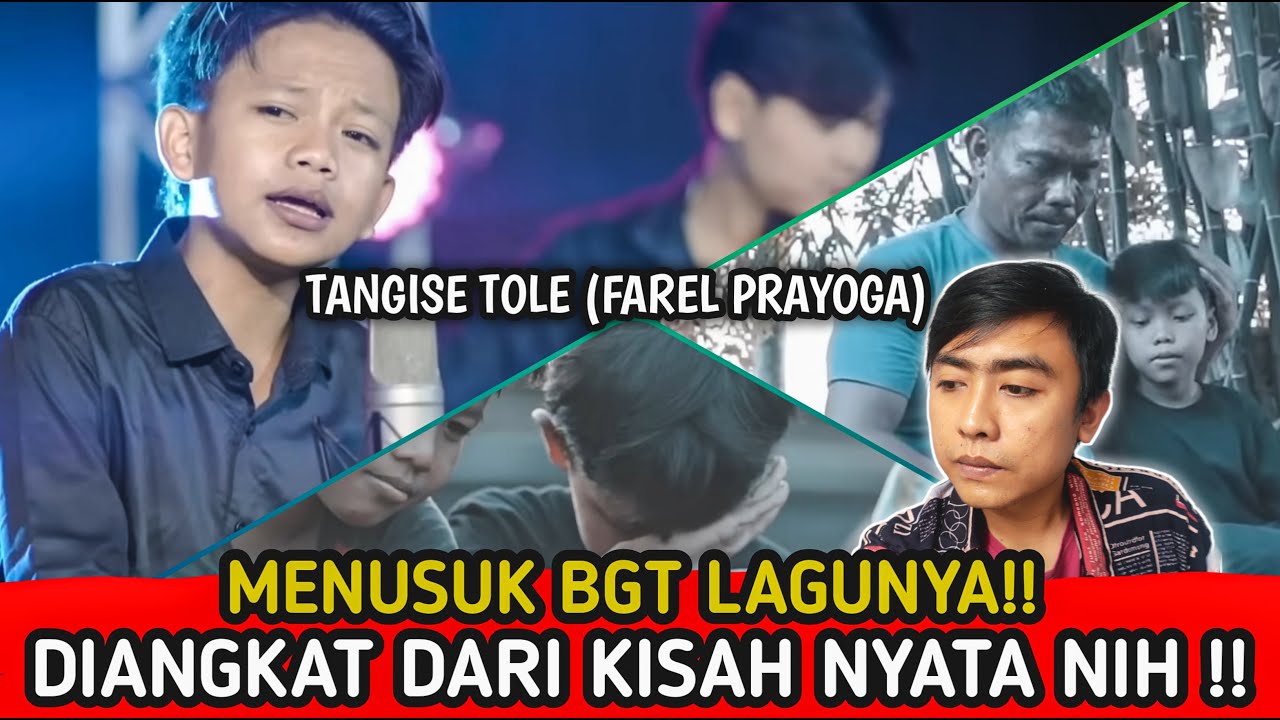 MENDAYU DAYU !! FAREL PRAYOGA - TANGISE TOLE - (OFFICIAL MUSIC VIDEO) NEW SINGLE | REACTION