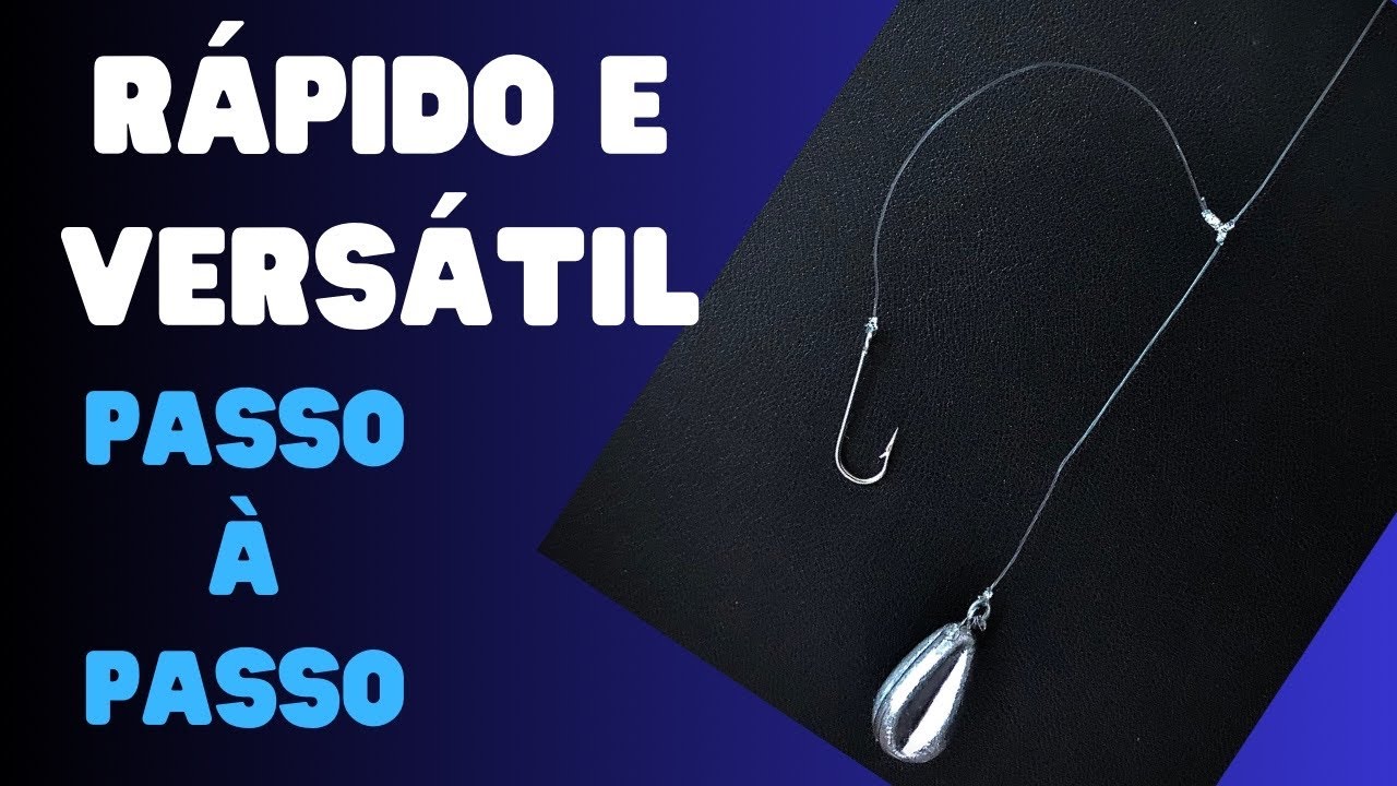 como fazer chicote para Pesca Simples e Eficiente