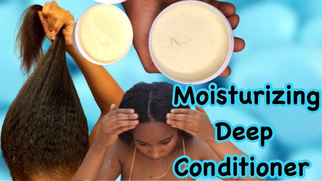 DIY DEEP CONDITIONER FOR RELAXED HAIR GROWTH | diy deep conditioner for long healthy relaxed hair