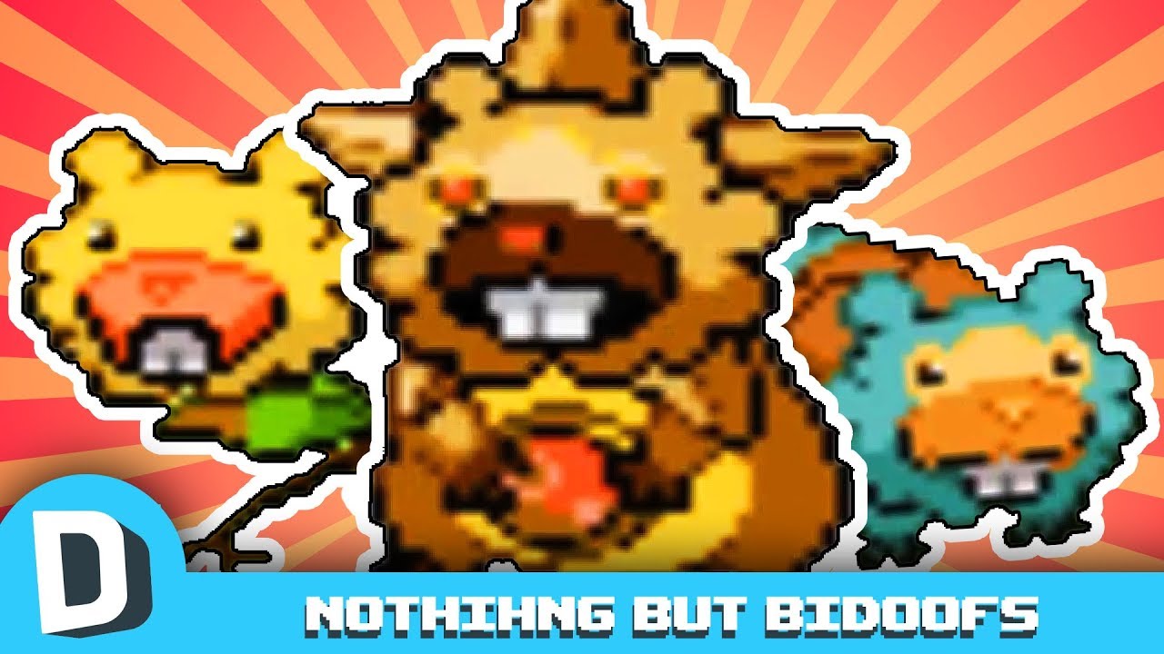 Pokemon But Only Bidoofs